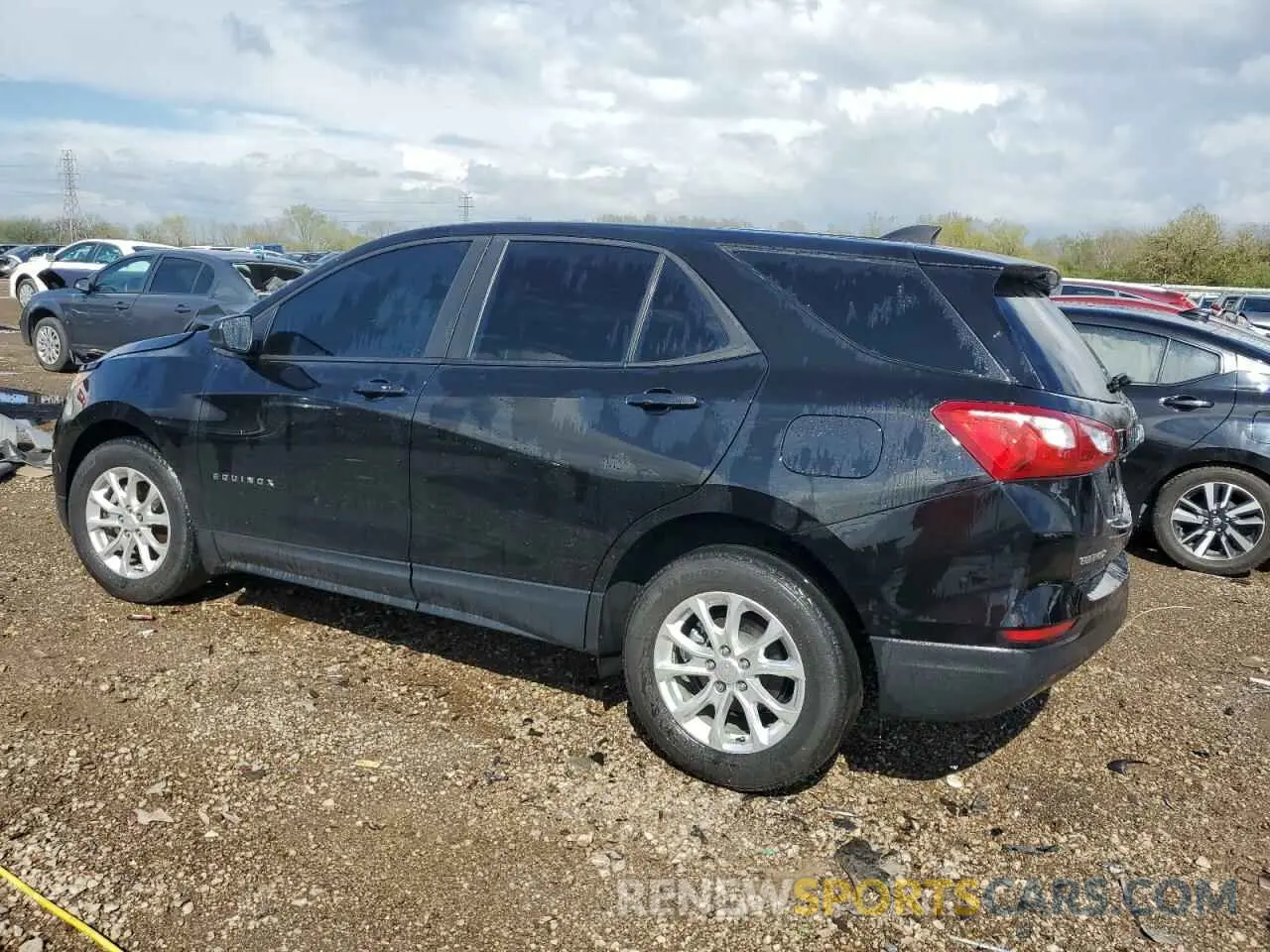 2 Photograph of a damaged car 2GNAXHEV2M6103976 CHEVROLET EQUINOX 2021