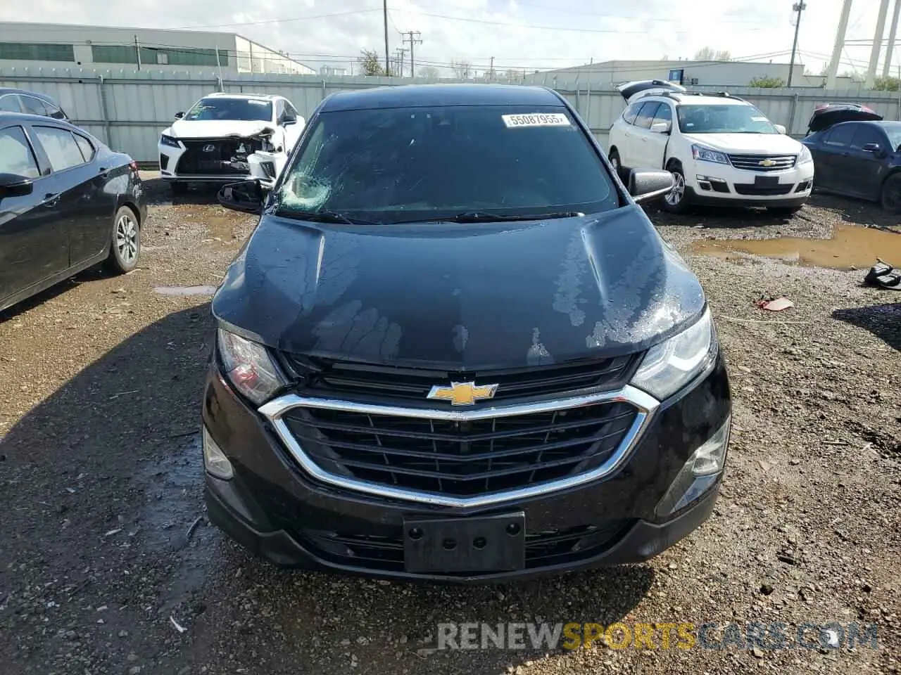 5 Photograph of a damaged car 2GNAXHEV2M6103976 CHEVROLET EQUINOX 2021