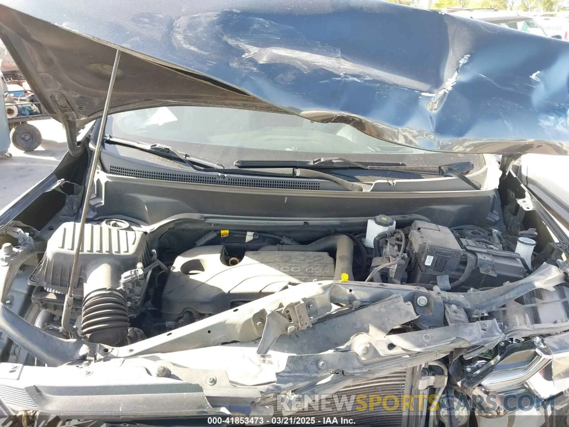 10 Photograph of a damaged car 2GNAXHEV4M6131889 CHEVROLET EQUINOX 2021