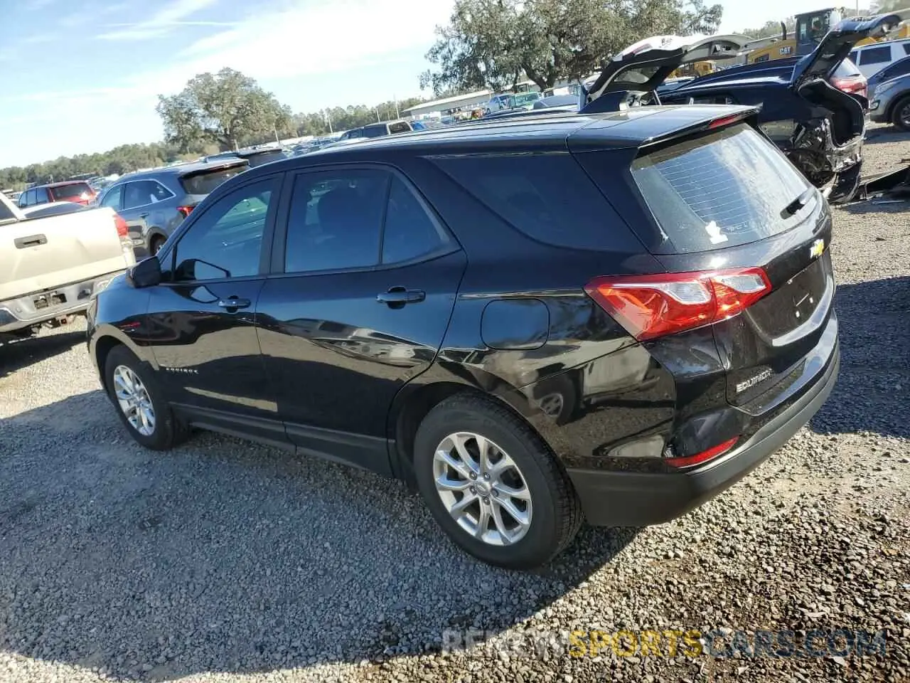 2 Photograph of a damaged car 2GNAXHEV5M6108511 CHEVROLET EQUINOX 2021