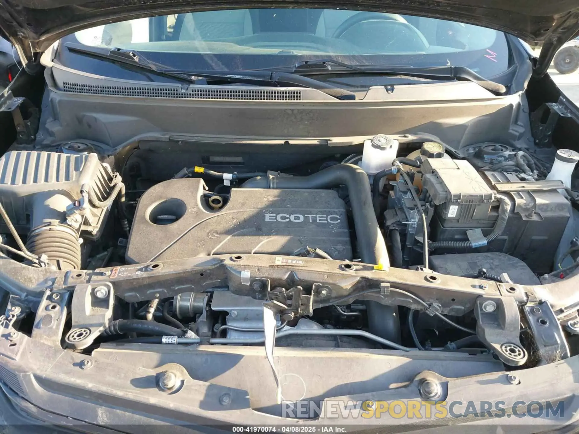 10 Photograph of a damaged car 2GNAXHEV6M6113023 CHEVROLET EQUINOX 2021