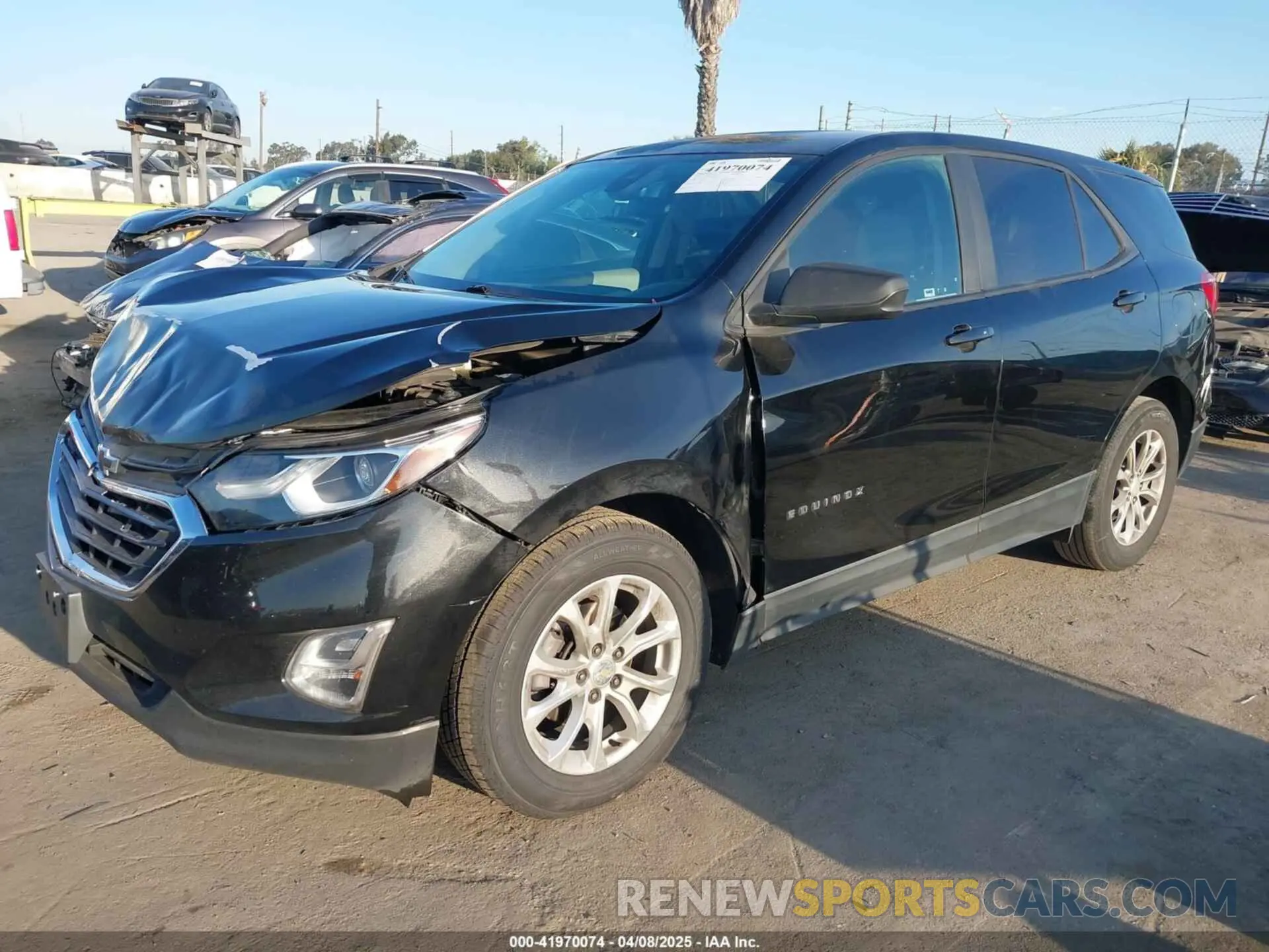 2 Photograph of a damaged car 2GNAXHEV6M6113023 CHEVROLET EQUINOX 2021