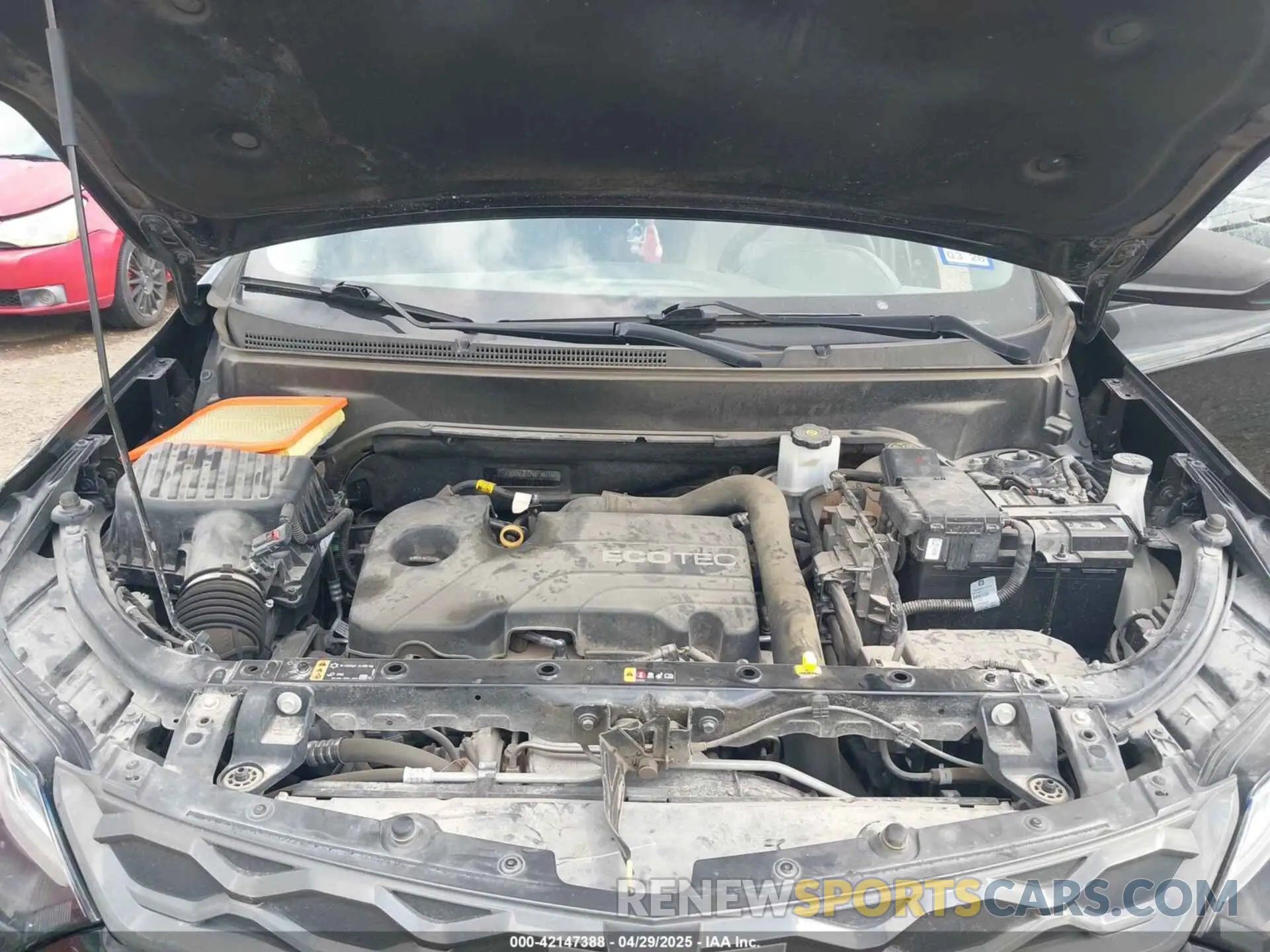 10 Photograph of a damaged car 2GNAXHEV7M6136715 CHEVROLET EQUINOX 2021