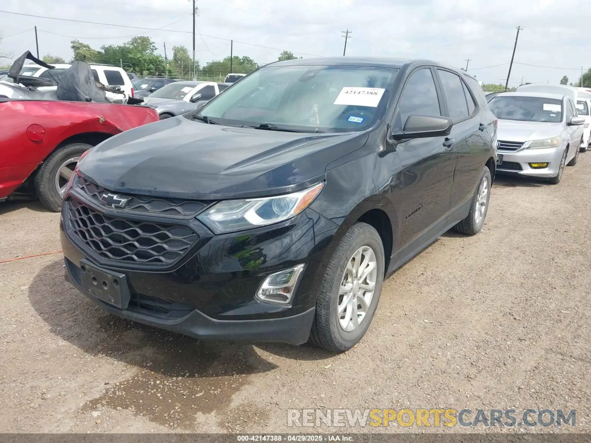 2 Photograph of a damaged car 2GNAXHEV7M6136715 CHEVROLET EQUINOX 2021
