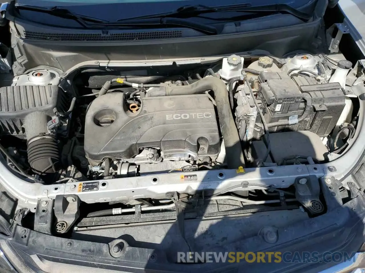 11 Photograph of a damaged car 2GNAXHEV7M6159315 CHEVROLET EQUINOX 2021
