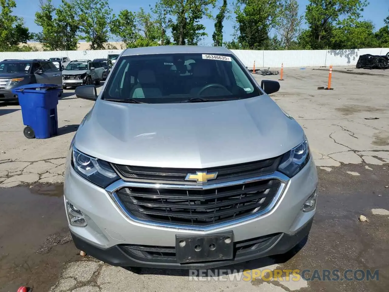 5 Photograph of a damaged car 2GNAXHEV7M6159315 CHEVROLET EQUINOX 2021