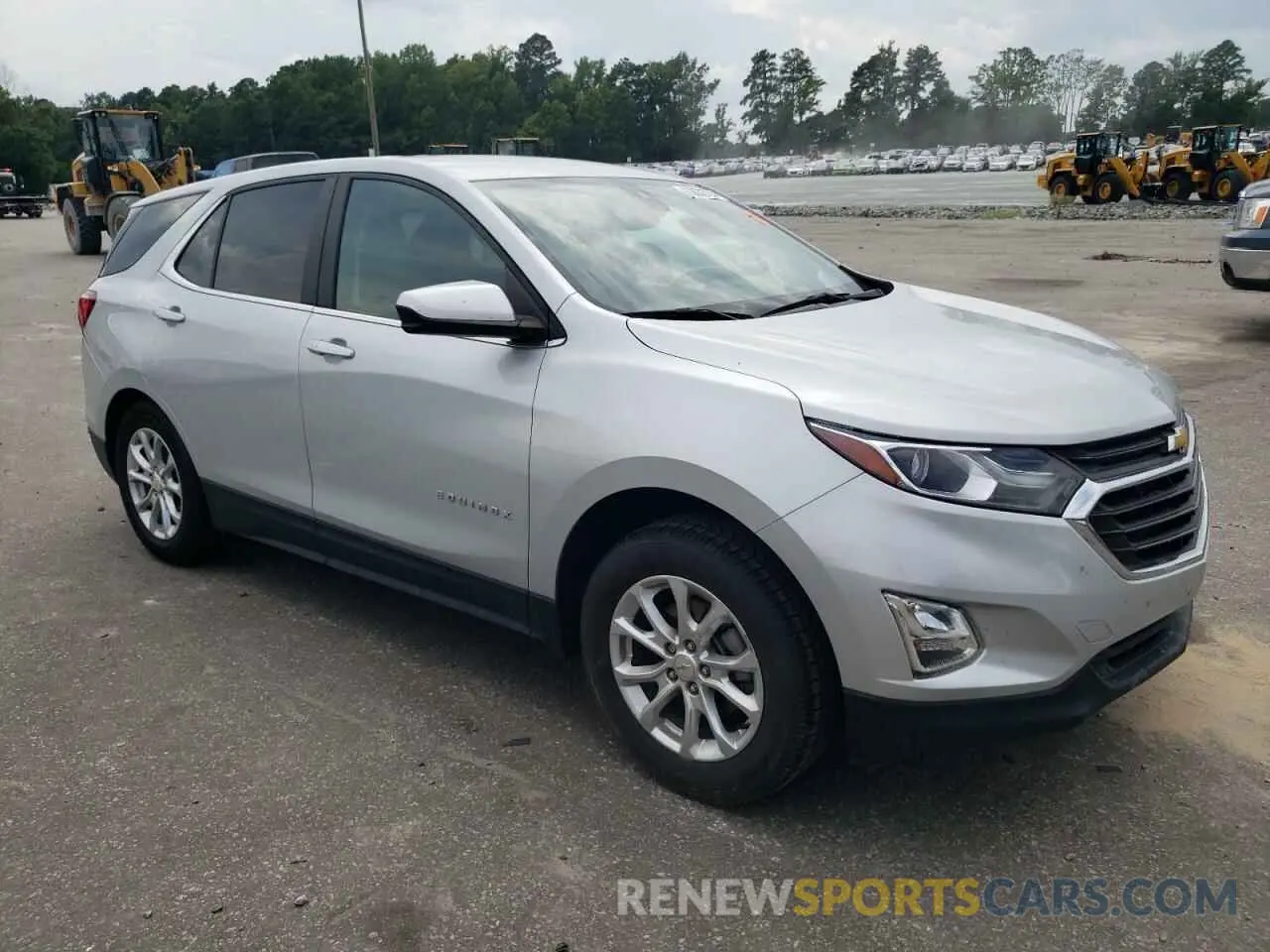 4 Photograph of a damaged car 2GNAXJEV0M6102929 CHEVROLET EQUINOX 2021