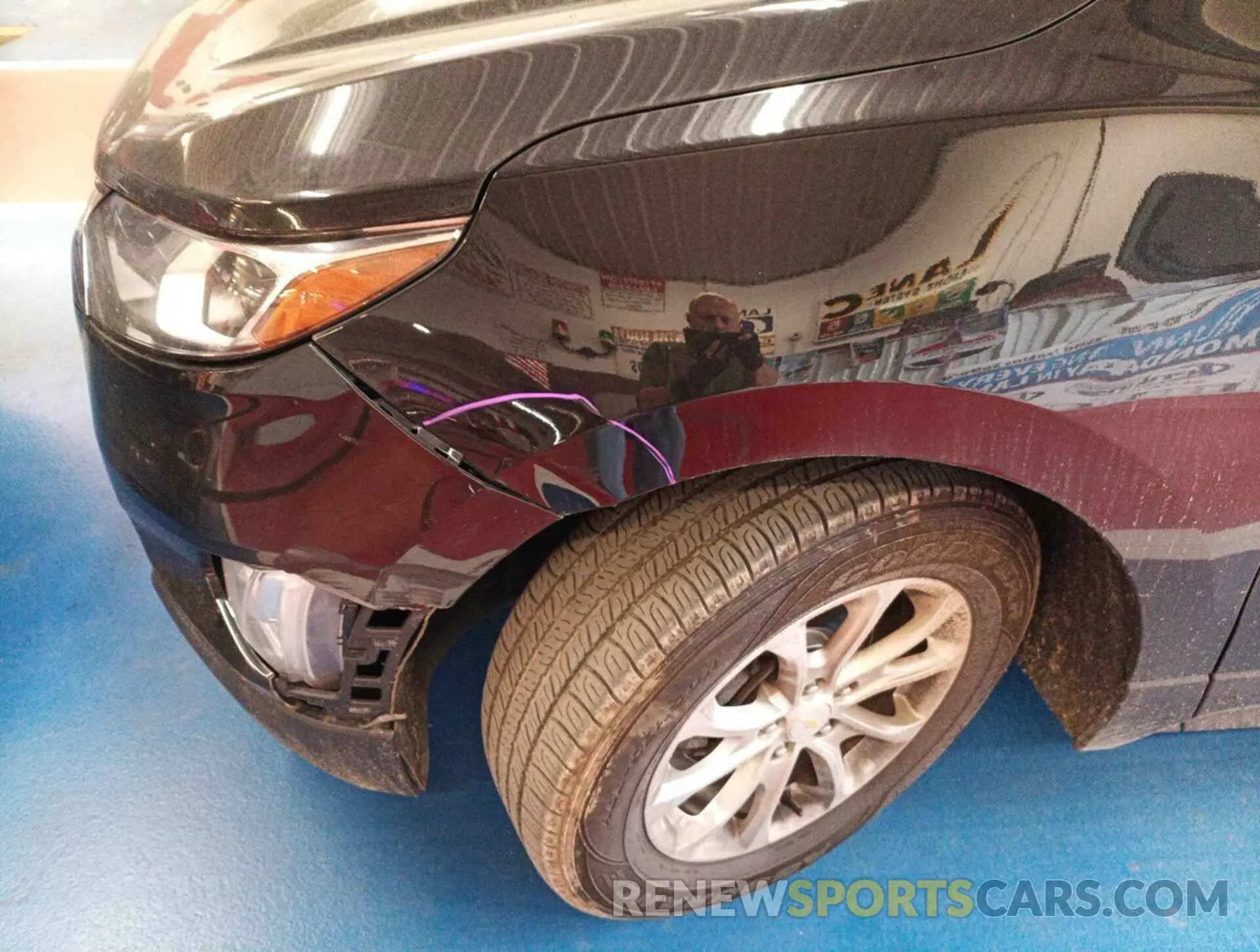 5 Photograph of a damaged car 2GNAXJEV2M6106965 CHEVROLET EQUINOX 2021