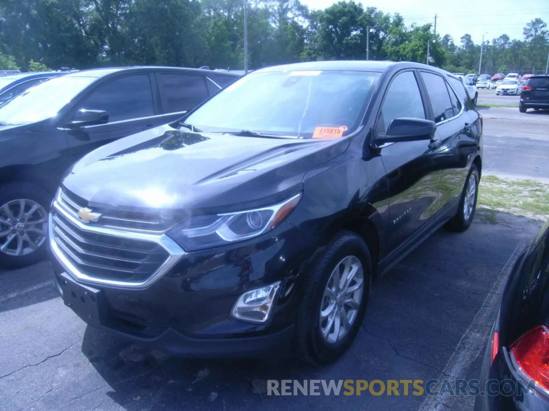 10 Photograph of a damaged car 2GNAXJEV3M6161134 CHEVROLET EQUINOX 2021