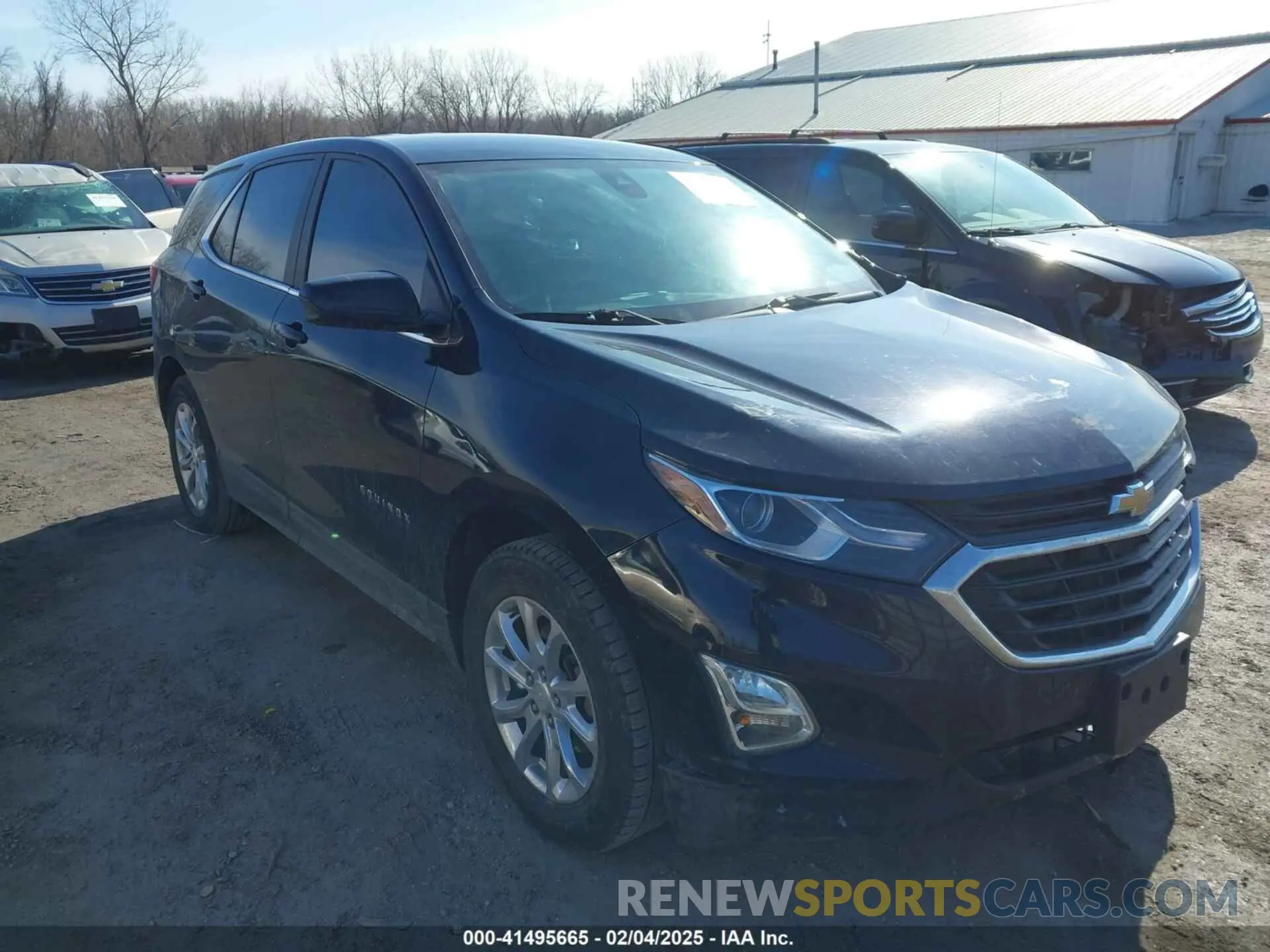 1 Photograph of a damaged car 2GNAXJEV4M6136307 CHEVROLET EQUINOX 2021