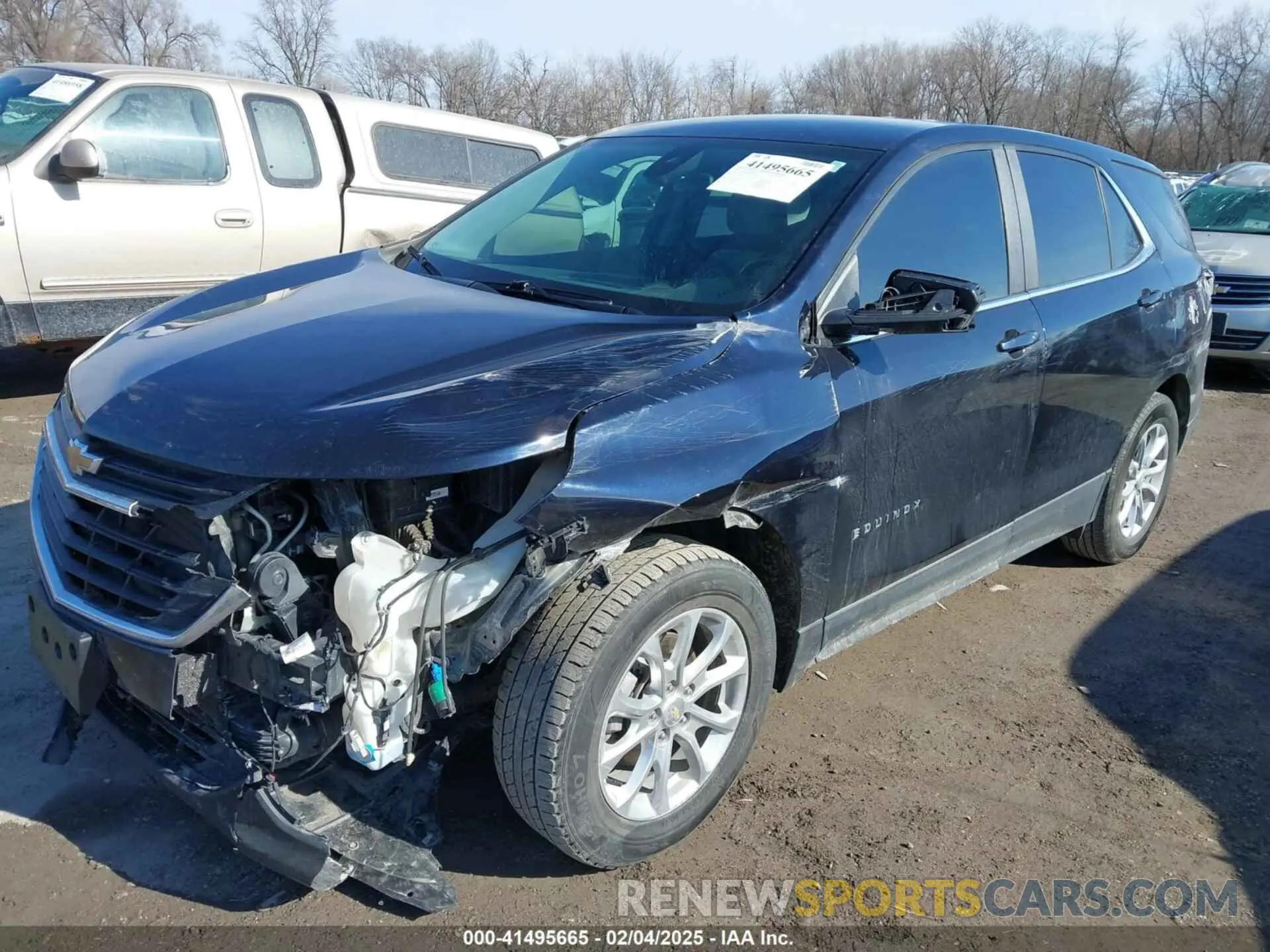 2 Photograph of a damaged car 2GNAXJEV4M6136307 CHEVROLET EQUINOX 2021