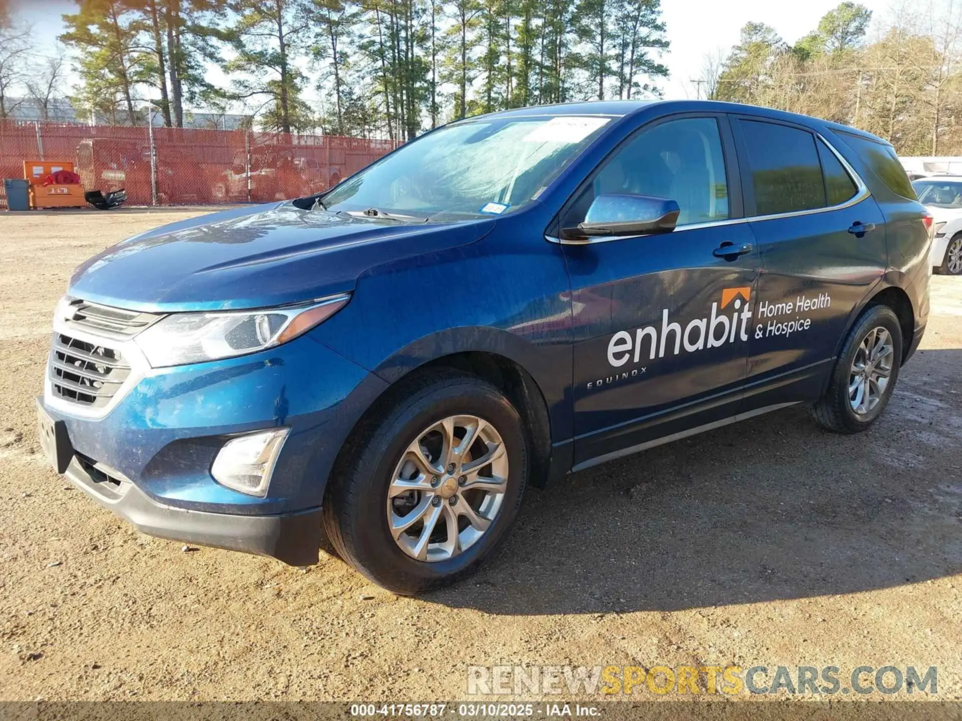 2 Photograph of a damaged car 2GNAXJEV4M6151177 CHEVROLET EQUINOX 2021