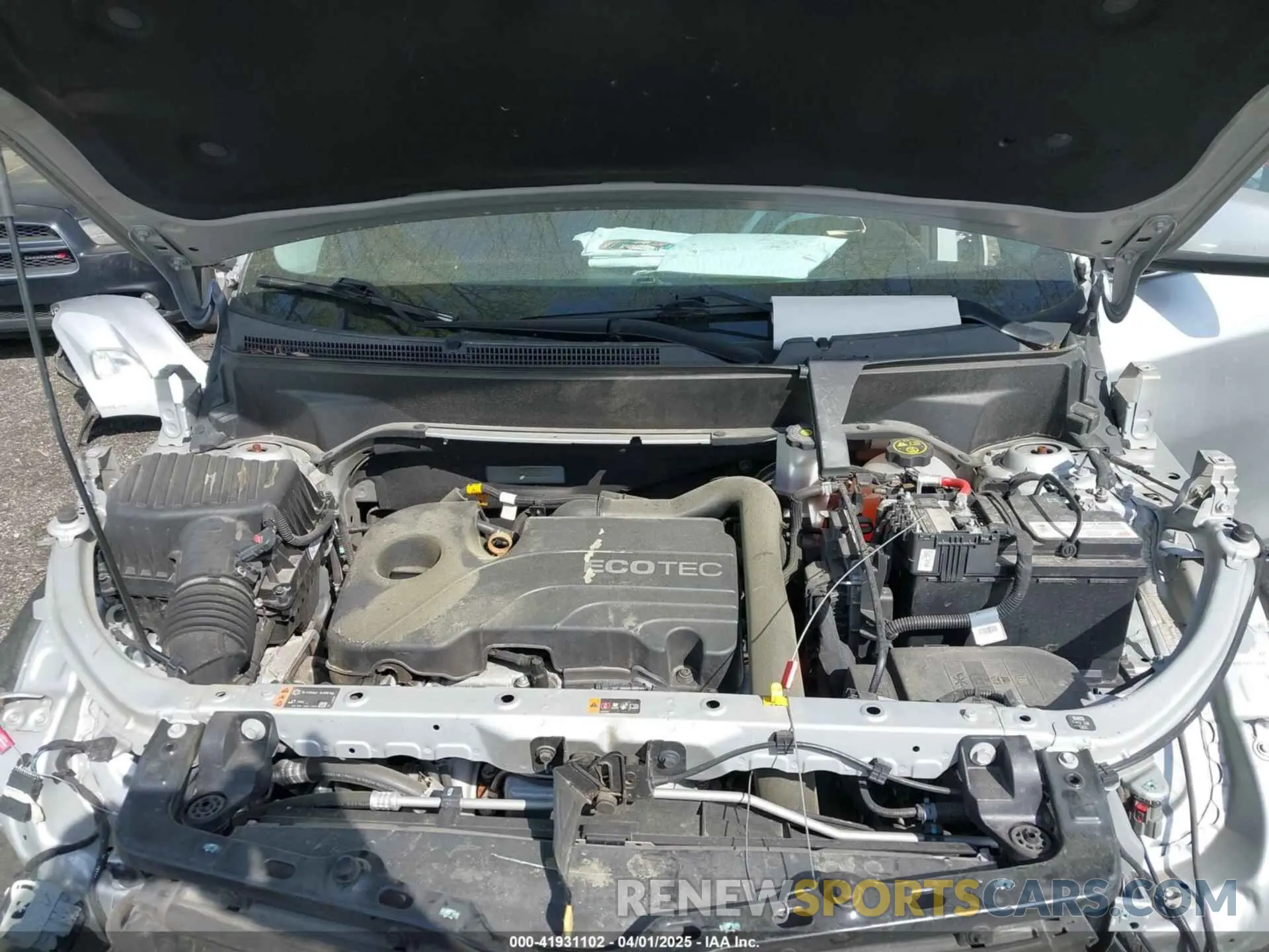 10 Photograph of a damaged car 2GNAXJEV5M6160938 CHEVROLET EQUINOX 2021