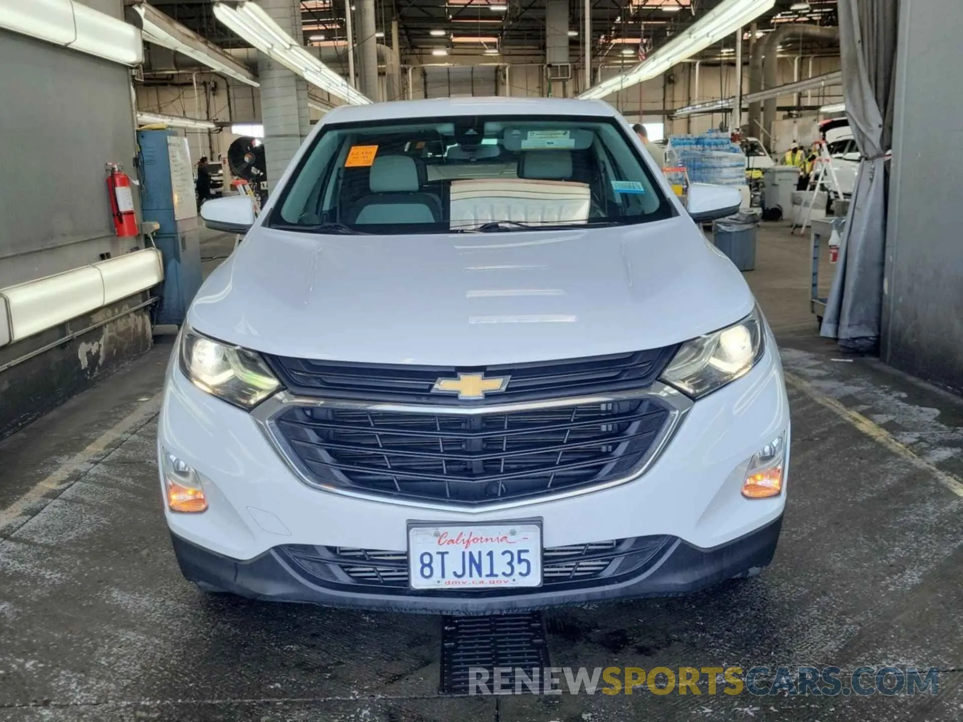 57 Photograph of a damaged car 2GNAXJEV7M6107724 CHEVROLET EQUINOX 2021