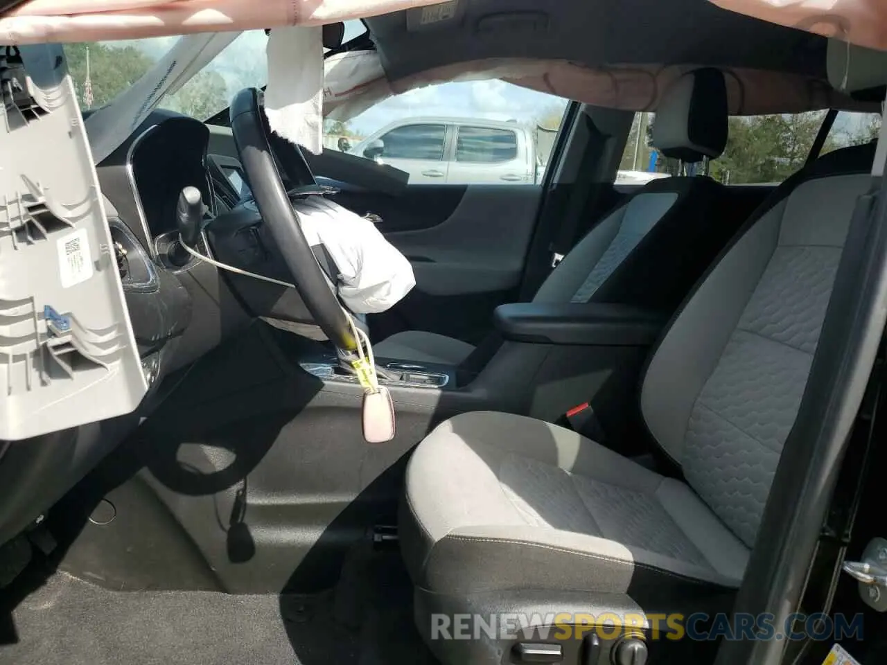 7 Photograph of a damaged car 2GNAXJEV7M6135684 CHEVROLET EQUINOX 2021
