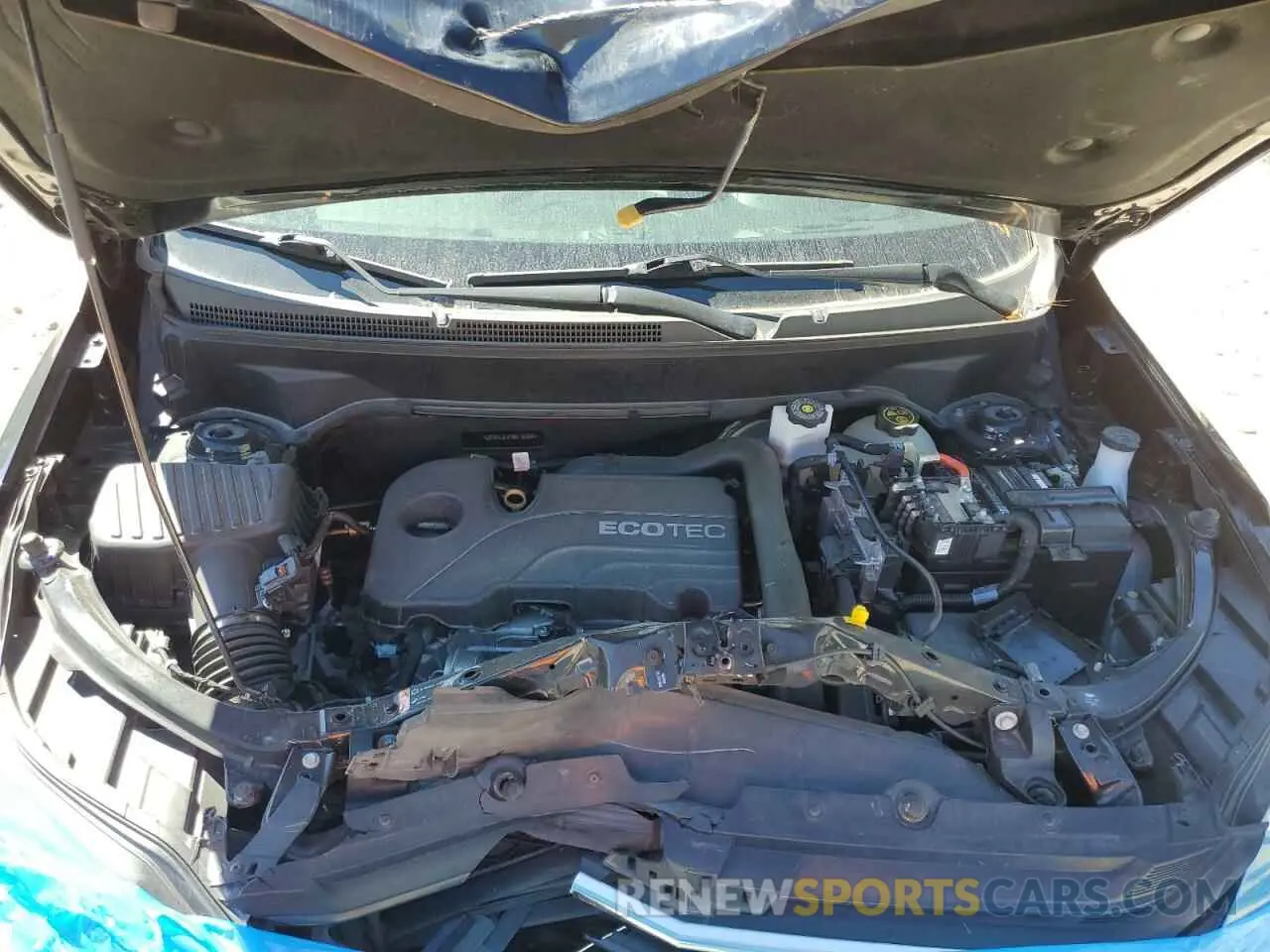 8 Photograph of a damaged car 2GNAXJEV7M6135684 CHEVROLET EQUINOX 2021