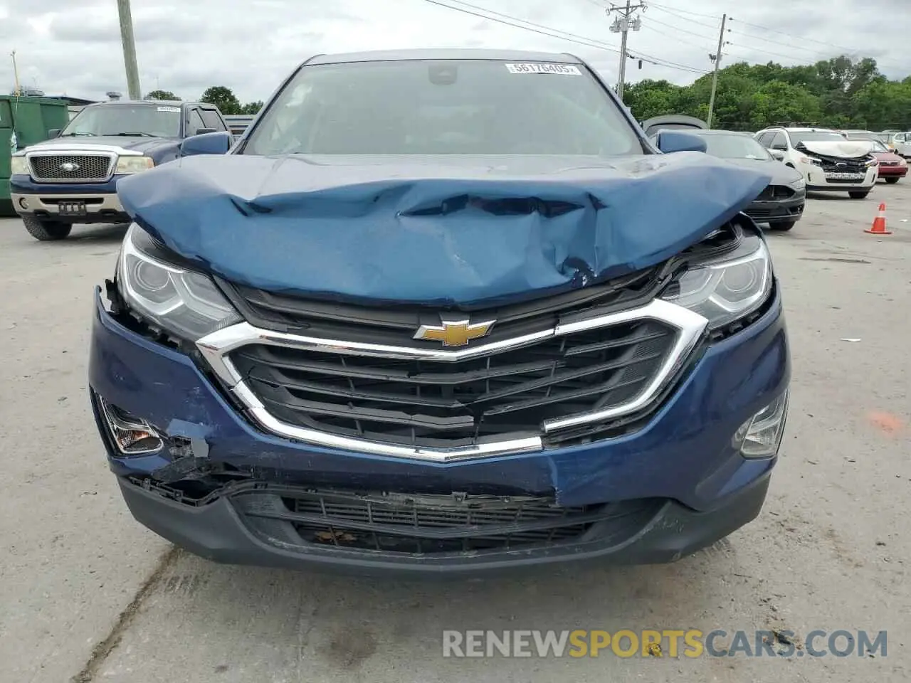 5 Photograph of a damaged car 2GNAXJEV7M6146863 CHEVROLET EQUINOX 2021