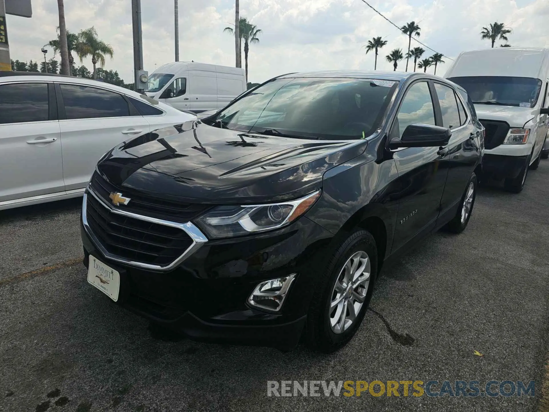 10 Photograph of a damaged car 2GNAXJEV8M6103875 CHEVROLET EQUINOX 2021