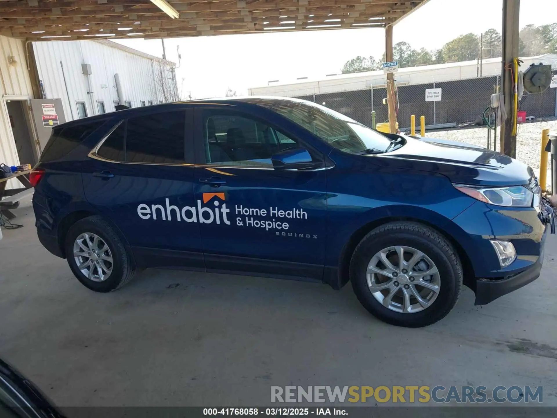 13 Photograph of a damaged car 2GNAXJEV8M6150677 CHEVROLET EQUINOX 2021