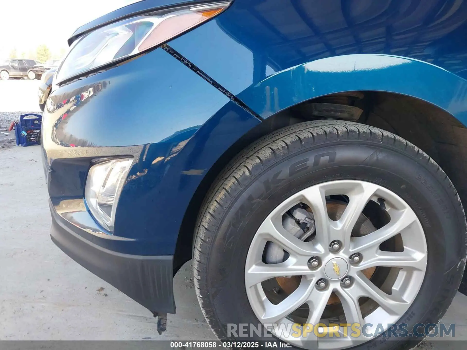6 Photograph of a damaged car 2GNAXJEV8M6150677 CHEVROLET EQUINOX 2021