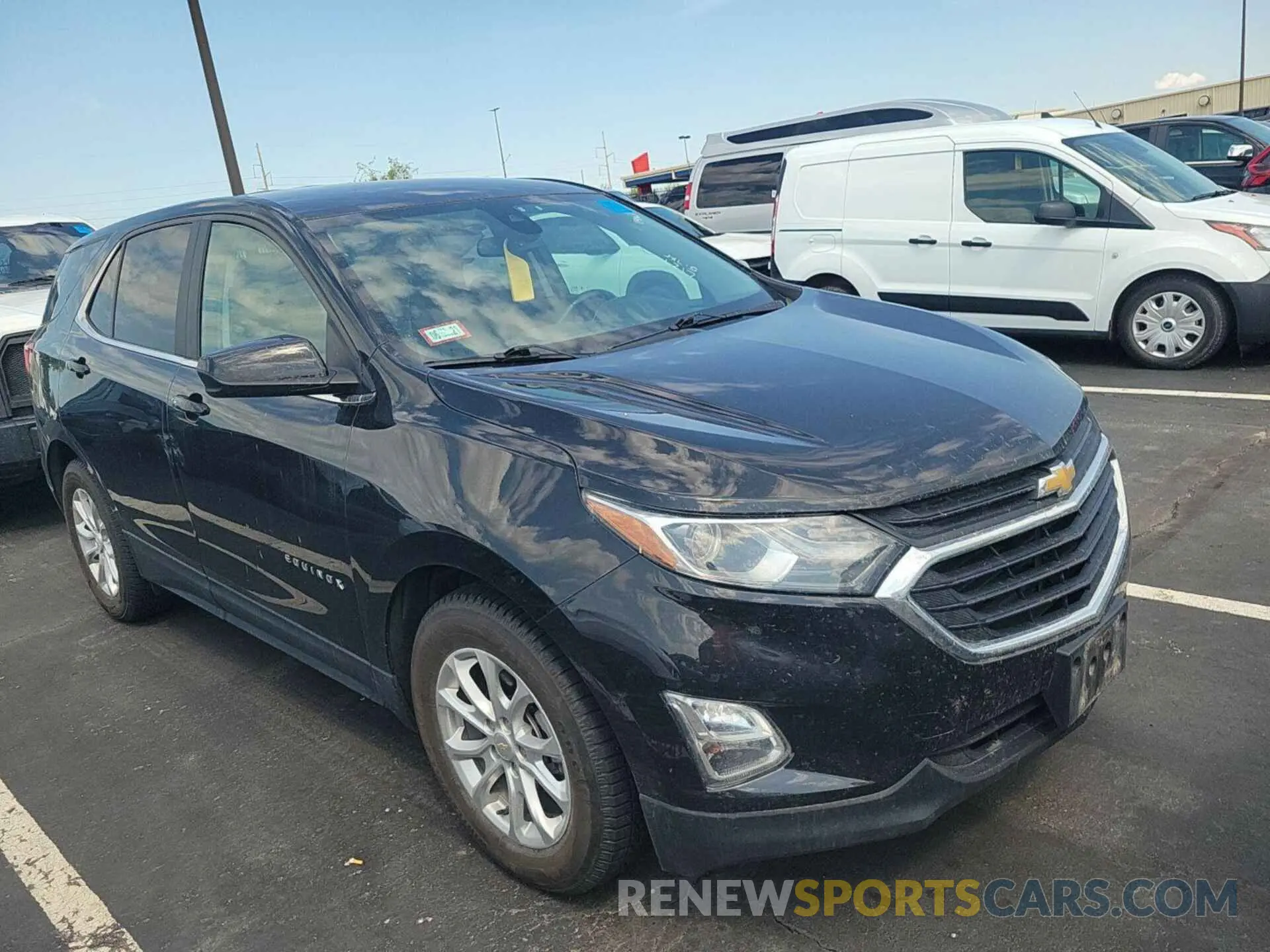 2 Photograph of a damaged car 2GNAXJEV9M6107577 CHEVROLET EQUINOX 2021