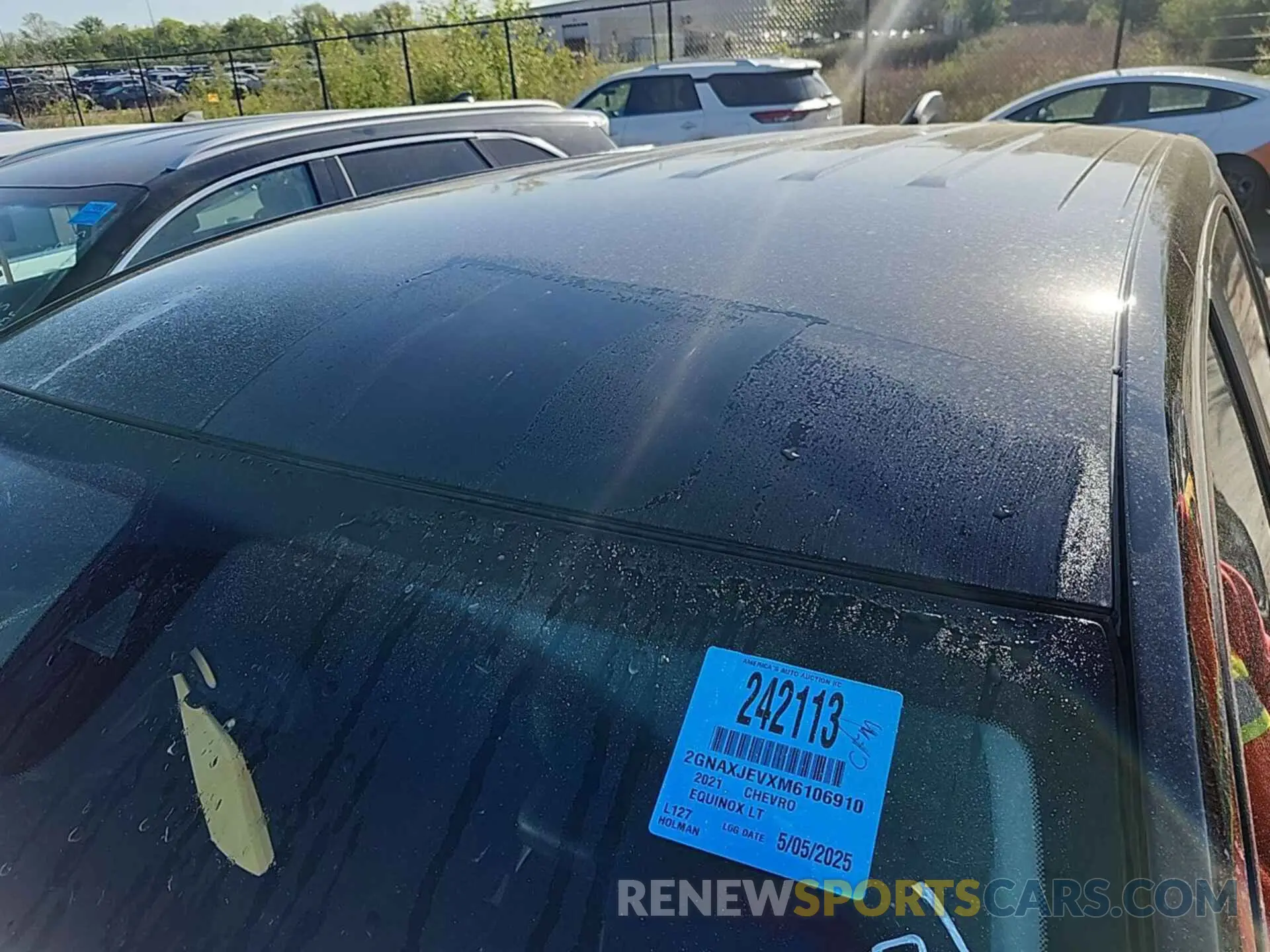 9 Photograph of a damaged car 2GNAXJEVXM6106910 CHEVROLET EQUINOX 2021