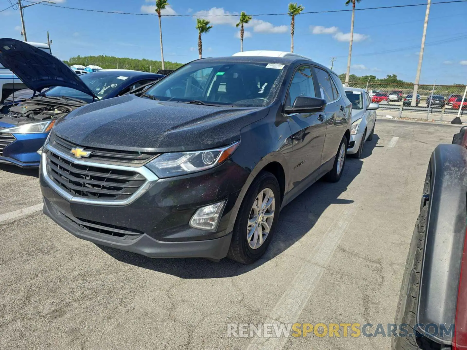 10 Photograph of a damaged car 2GNAXJEVXM6123867 CHEVROLET EQUINOX 2021