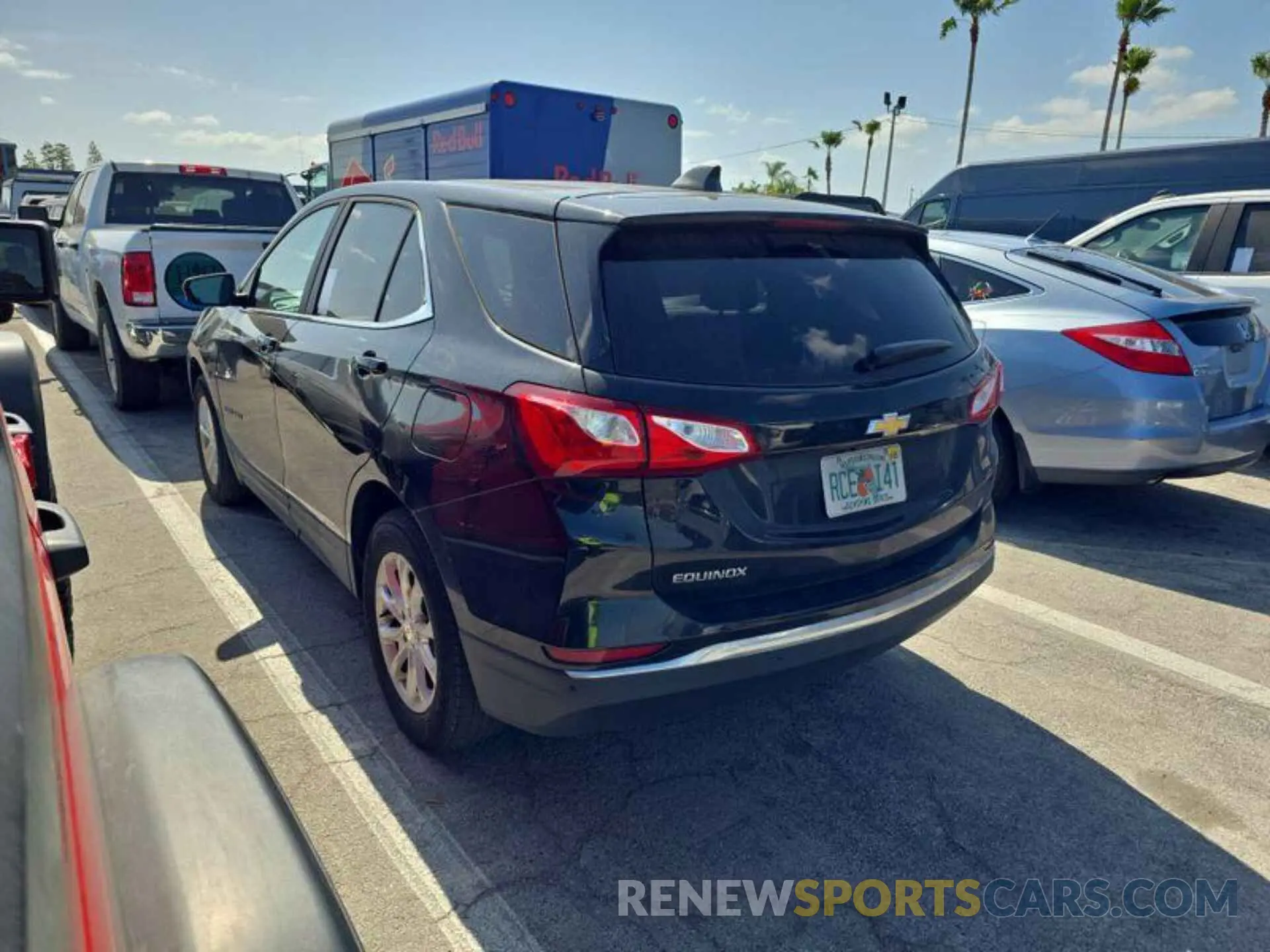 4 Photograph of a damaged car 2GNAXJEVXM6123867 CHEVROLET EQUINOX 2021
