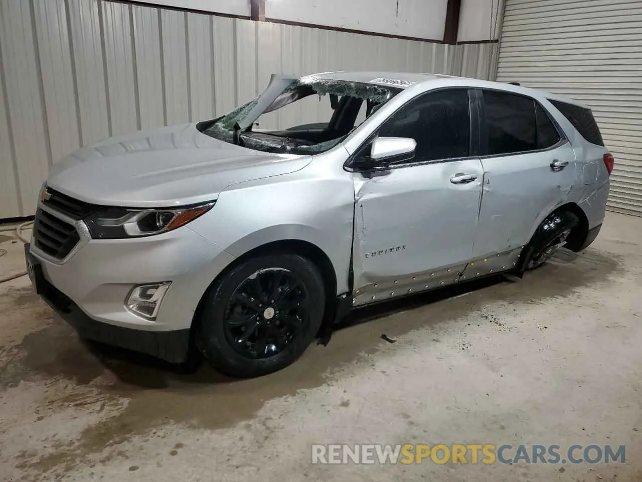 1 Photograph of a damaged car 2GNAXKEV0M6105352 CHEVROLET EQUINOX 2021