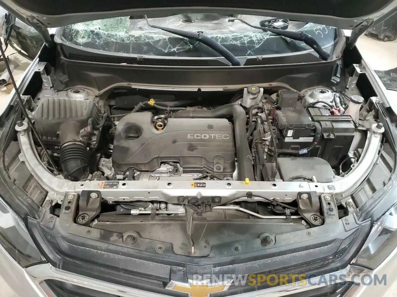 12 Photograph of a damaged car 2GNAXKEV0M6105352 CHEVROLET EQUINOX 2021