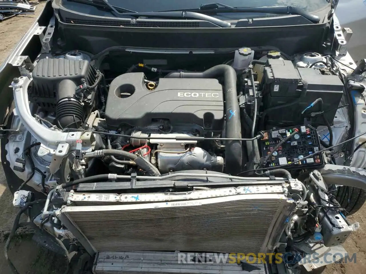 12 Photograph of a damaged car 2GNAXKEV0M6128405 CHEVROLET EQUINOX 2021