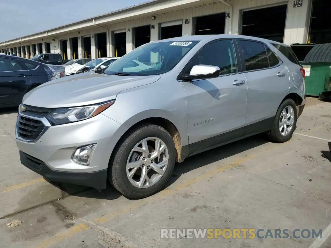1 Photograph of a damaged car 2GNAXKEV0M6158021 CHEVROLET EQUINOX 2021