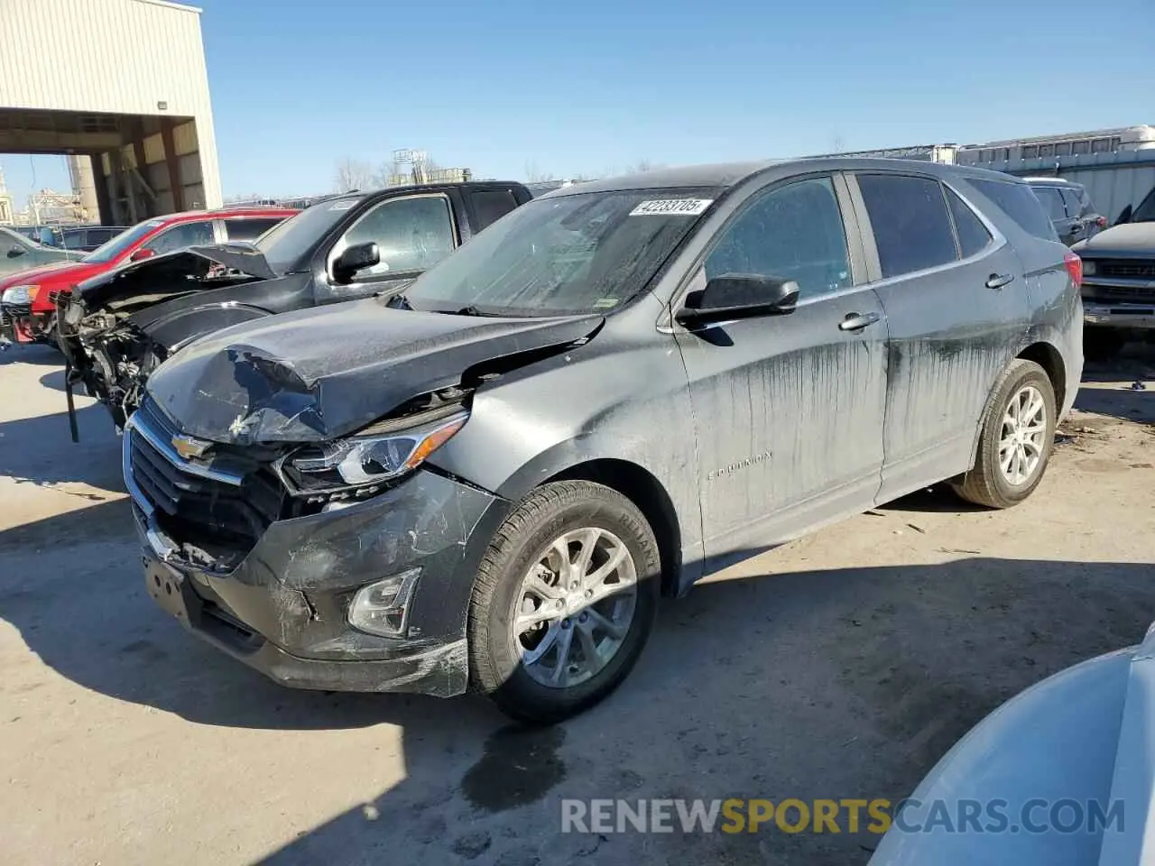 1 Photograph of a damaged car 2GNAXKEV1M6101097 CHEVROLET EQUINOX 2021