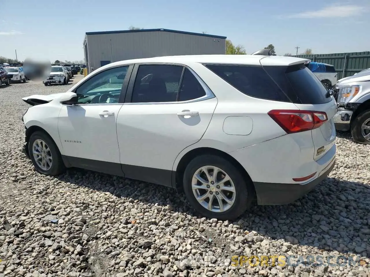 2 Photograph of a damaged car 2GNAXKEV1M6108390 CHEVROLET EQUINOX 2021