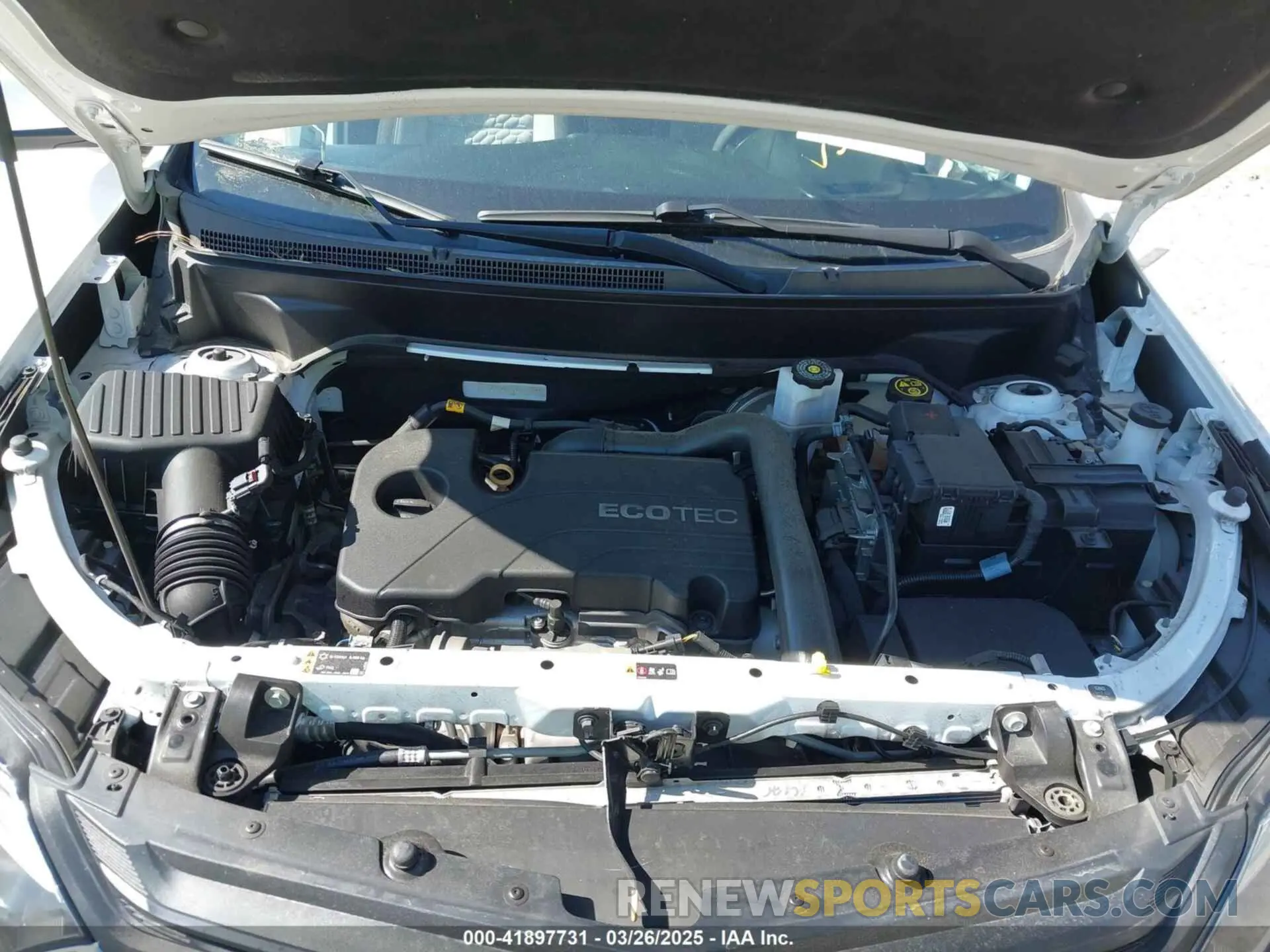 10 Photograph of a damaged car 2GNAXKEV1M6112164 CHEVROLET EQUINOX 2021