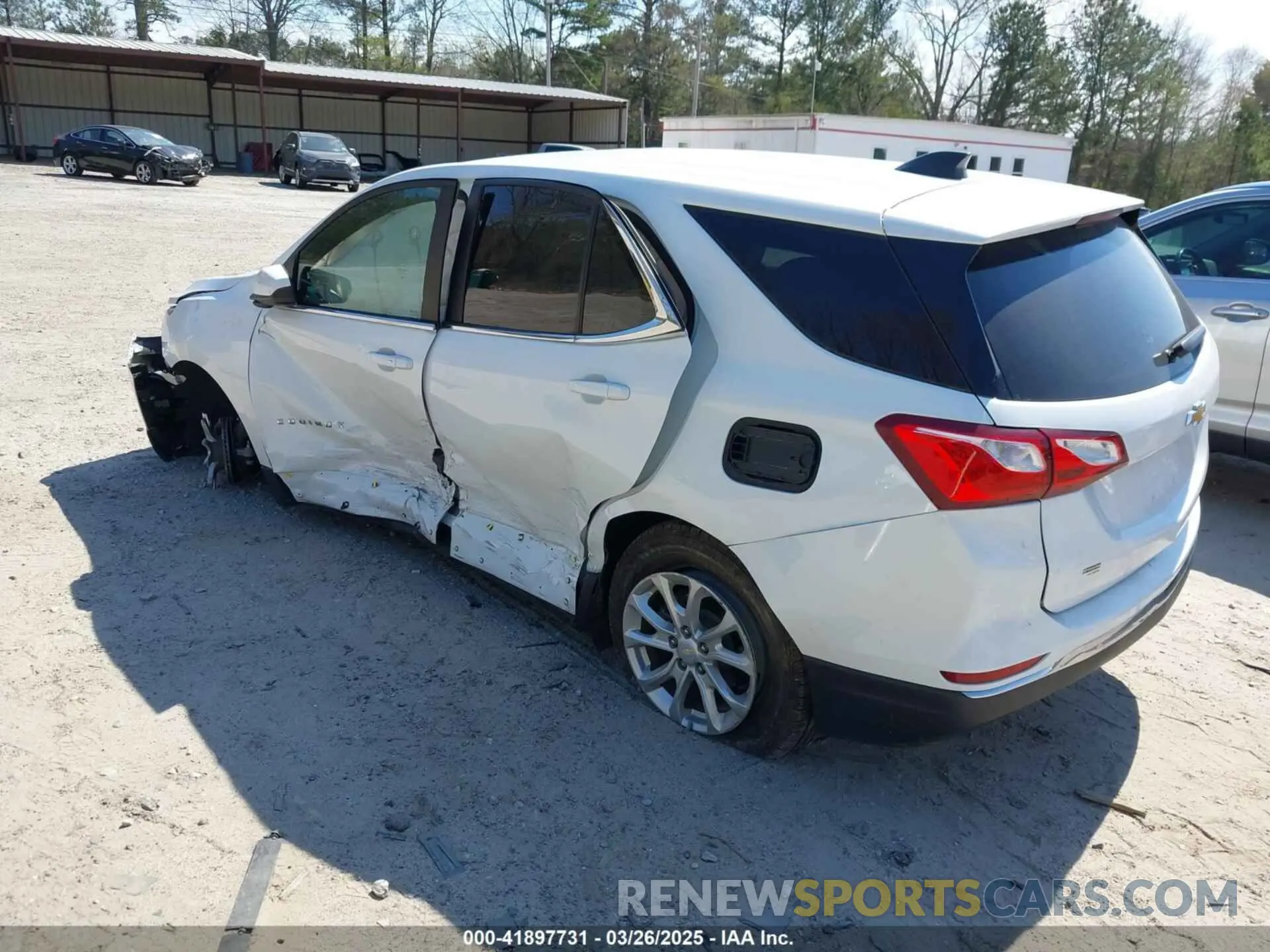 3 Photograph of a damaged car 2GNAXKEV1M6112164 CHEVROLET EQUINOX 2021