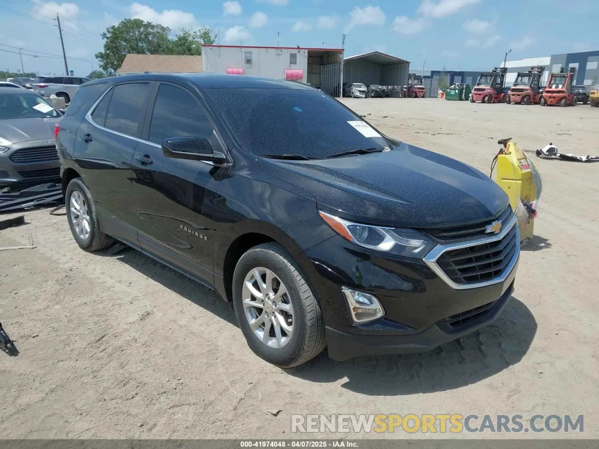 1 Photograph of a damaged car 2GNAXKEV1M6159310 CHEVROLET EQUINOX 2021