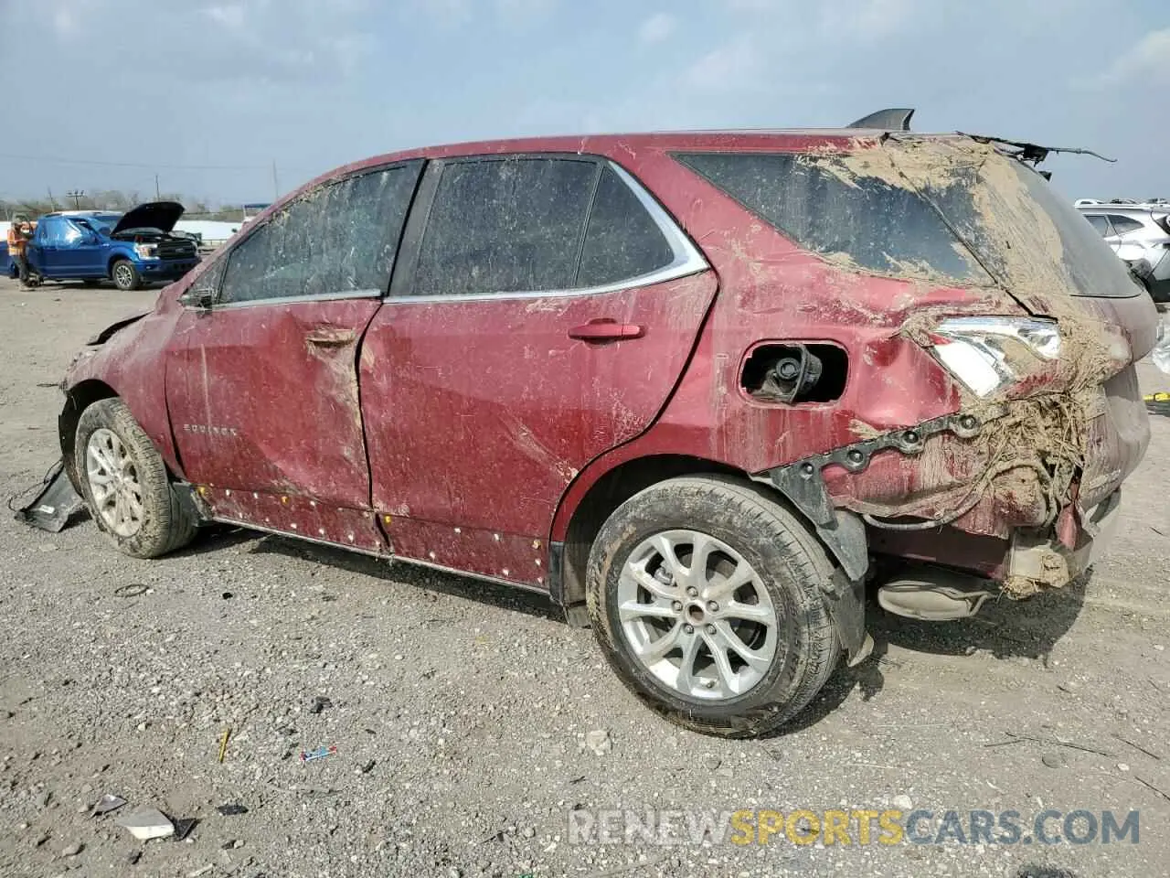 2 Photograph of a damaged car 2GNAXKEV2M6147151 CHEVROLET EQUINOX 2021