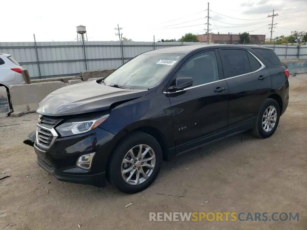 1 Photograph of a damaged car 2GNAXKEV3M6134697 CHEVROLET EQUINOX 2021
