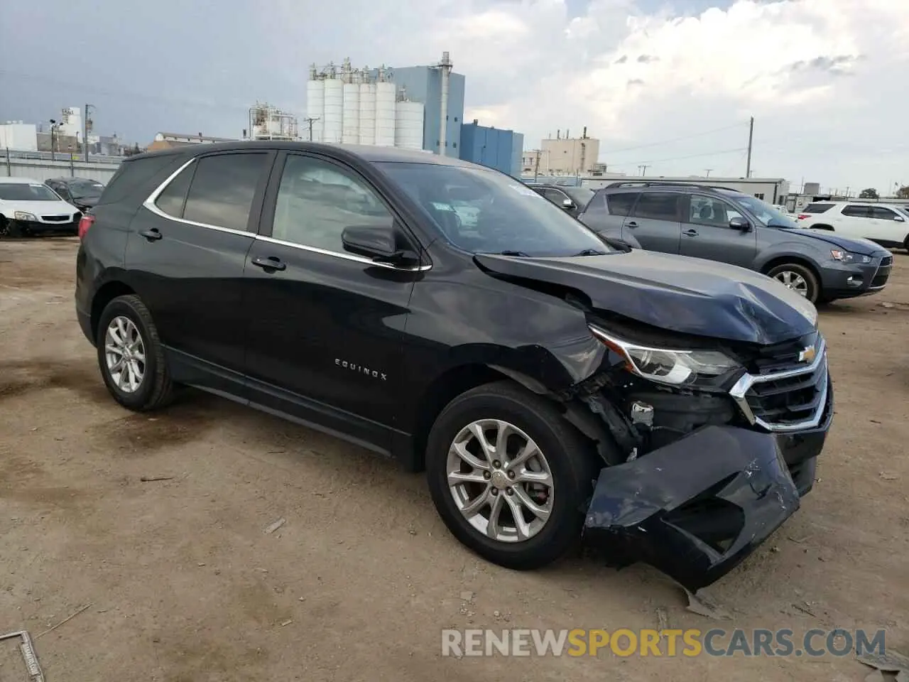 4 Photograph of a damaged car 2GNAXKEV3M6134697 CHEVROLET EQUINOX 2021