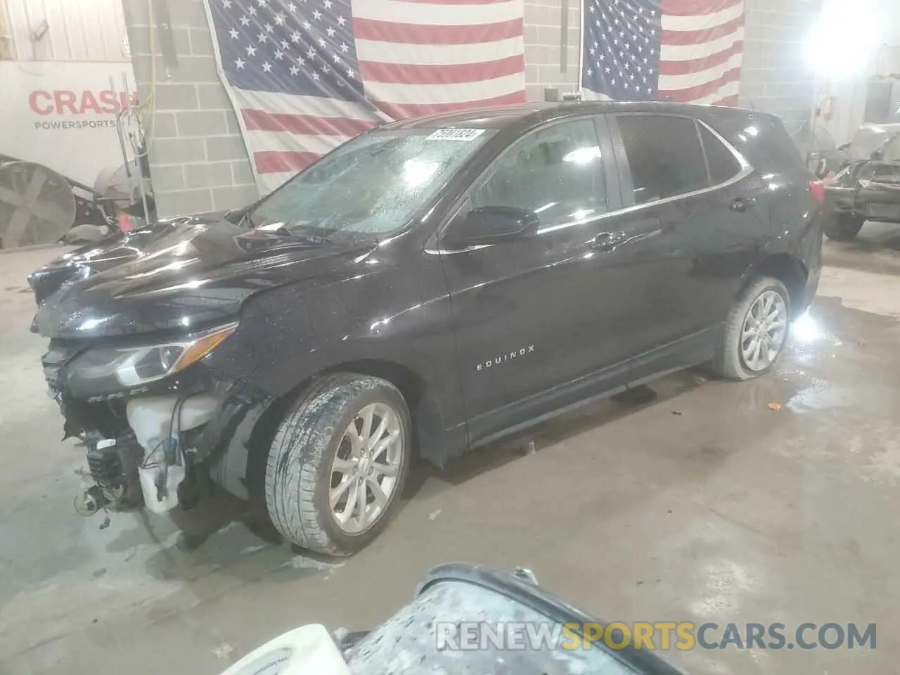 1 Photograph of a damaged car 2GNAXKEV3M6148938 CHEVROLET EQUINOX 2021