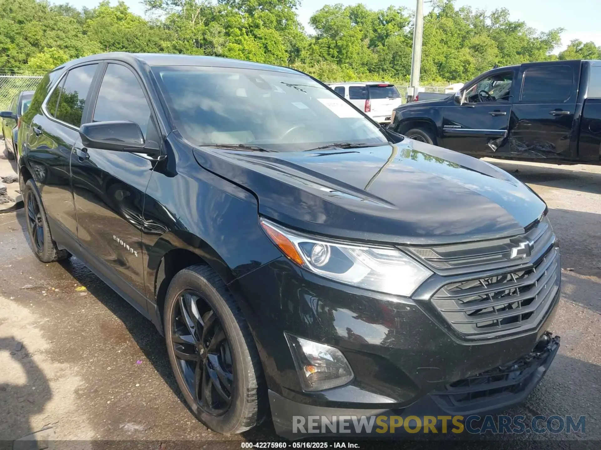 1 Photograph of a damaged car 2GNAXKEV4M6135387 CHEVROLET EQUINOX 2021
