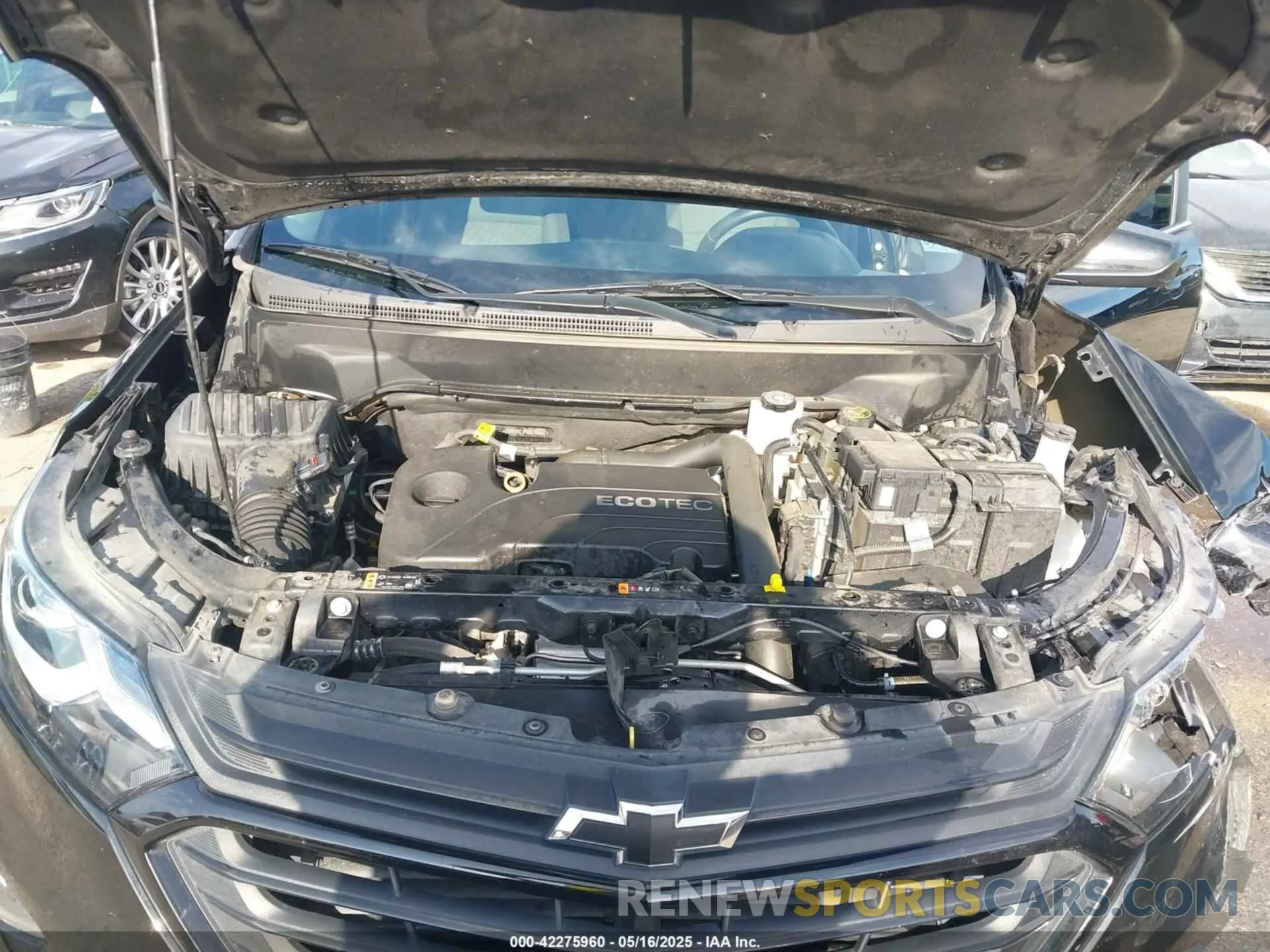 10 Photograph of a damaged car 2GNAXKEV4M6135387 CHEVROLET EQUINOX 2021