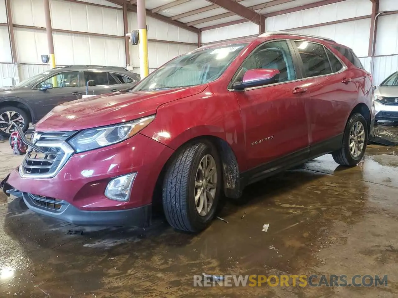 1 Photograph of a damaged car 2GNAXKEV4M6150388 CHEVROLET EQUINOX 2021