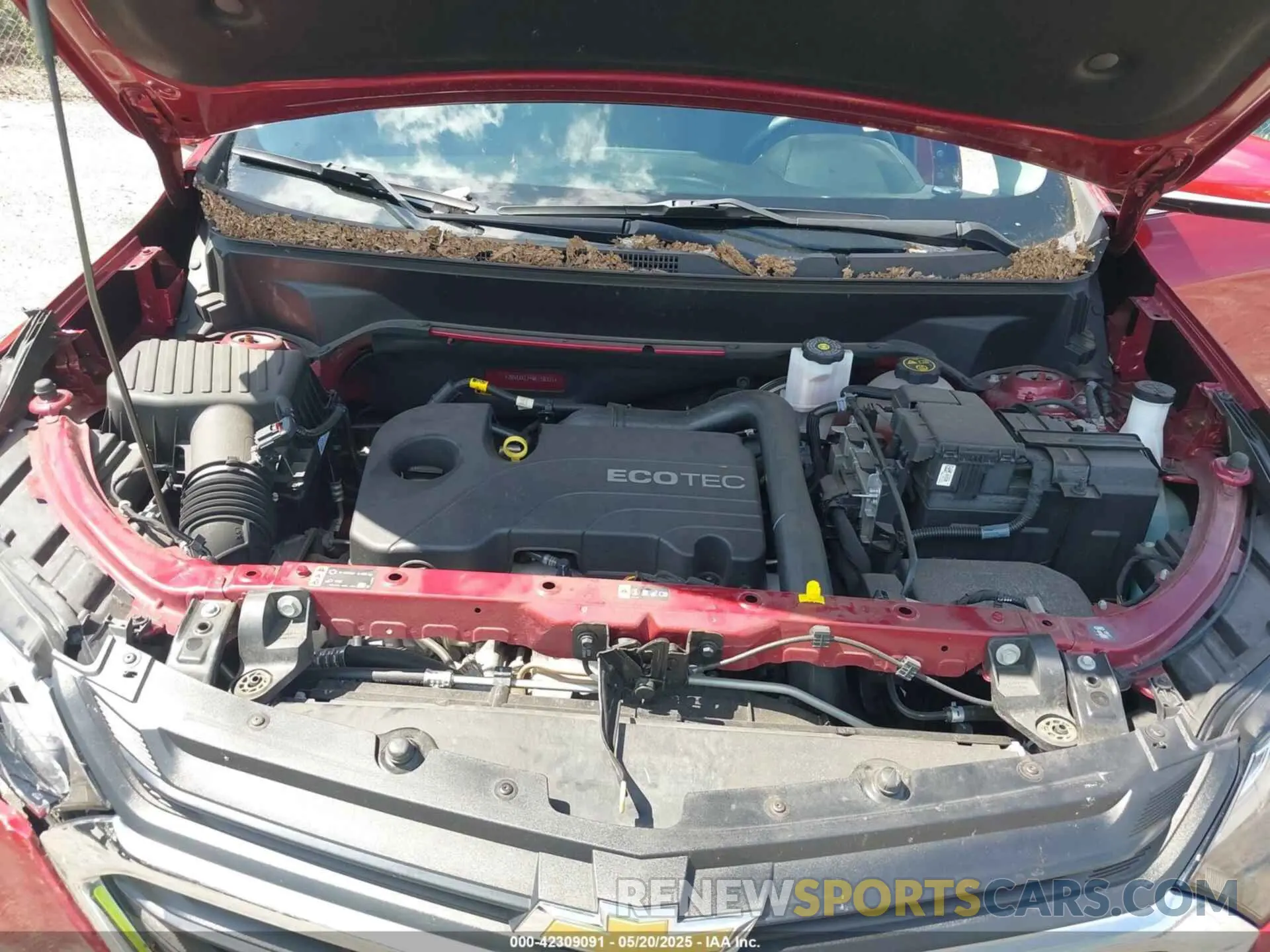 10 Photograph of a damaged car 2GNAXKEV4M6158331 CHEVROLET EQUINOX 2021