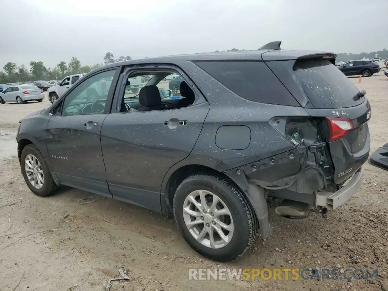 2 Photograph of a damaged car 2GNAXKEV5M6119960 CHEVROLET EQUINOX 2021