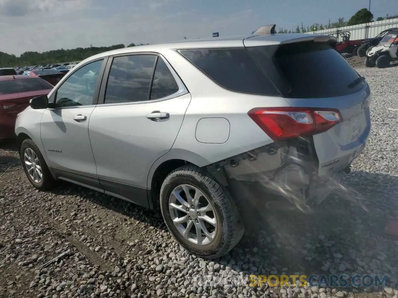 2 Photograph of a damaged car 2GNAXKEV6M6105047 CHEVROLET EQUINOX 2021