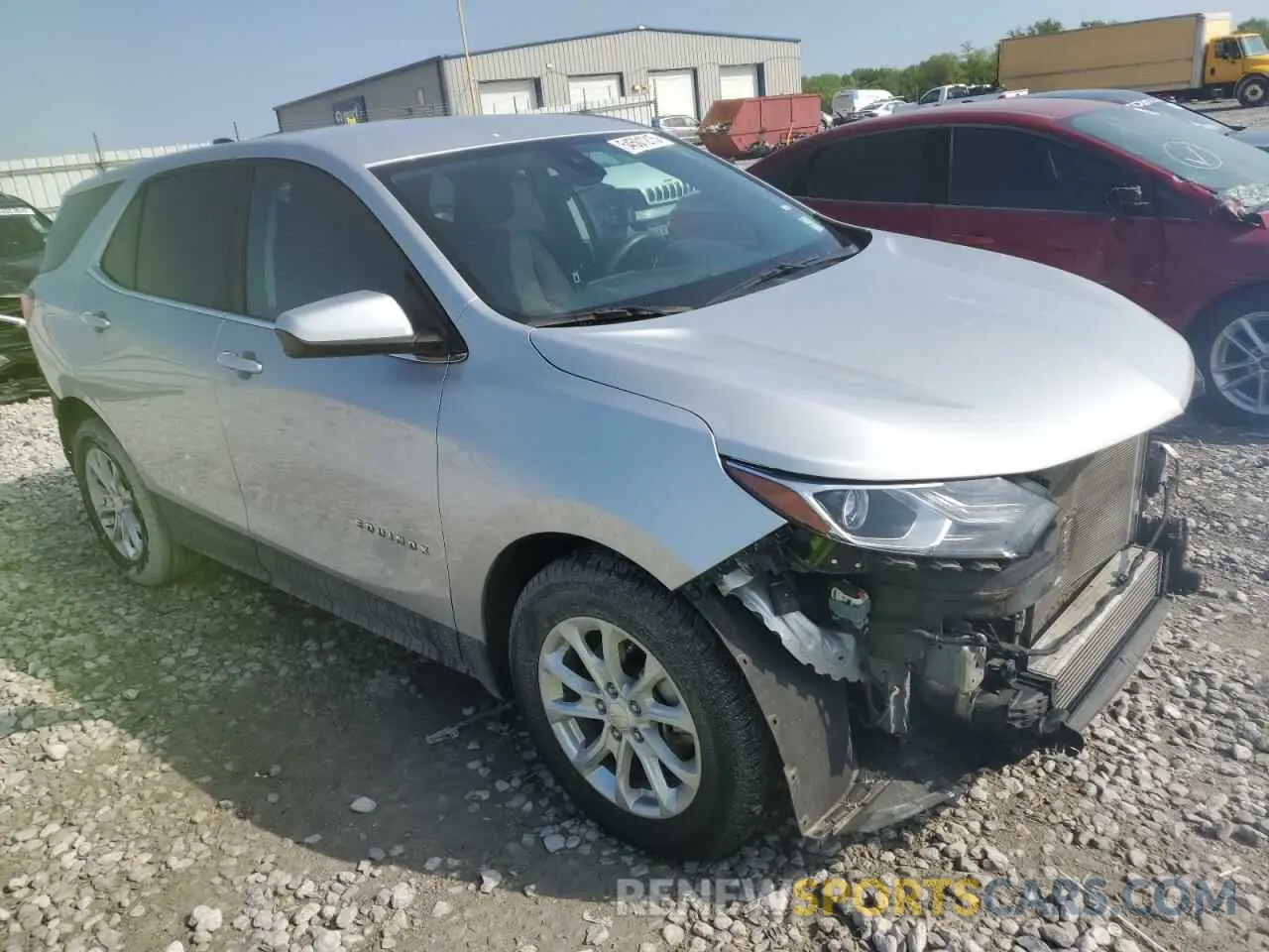4 Photograph of a damaged car 2GNAXKEV6M6105047 CHEVROLET EQUINOX 2021