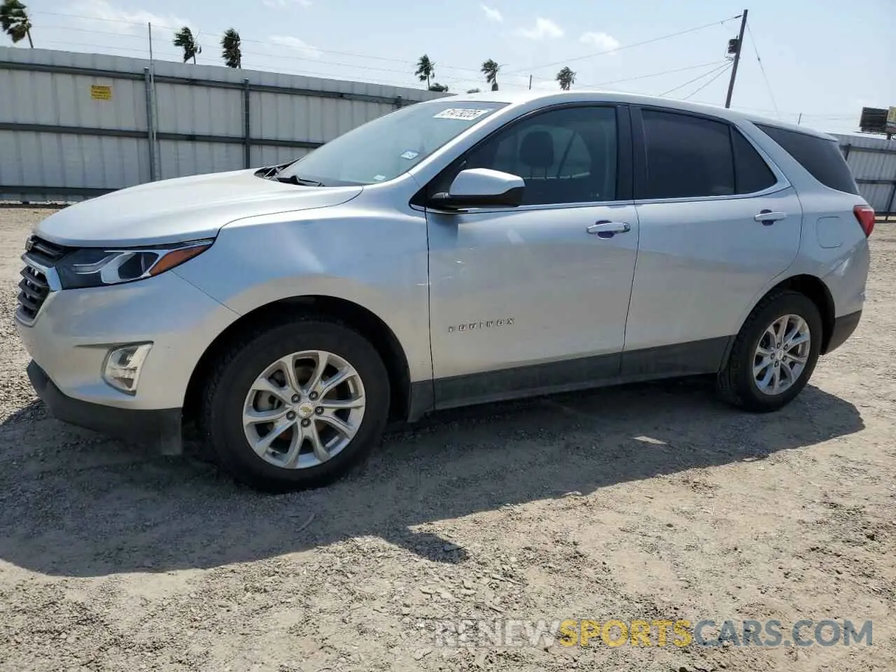 1 Photograph of a damaged car 2GNAXKEV8M6111335 CHEVROLET EQUINOX 2021