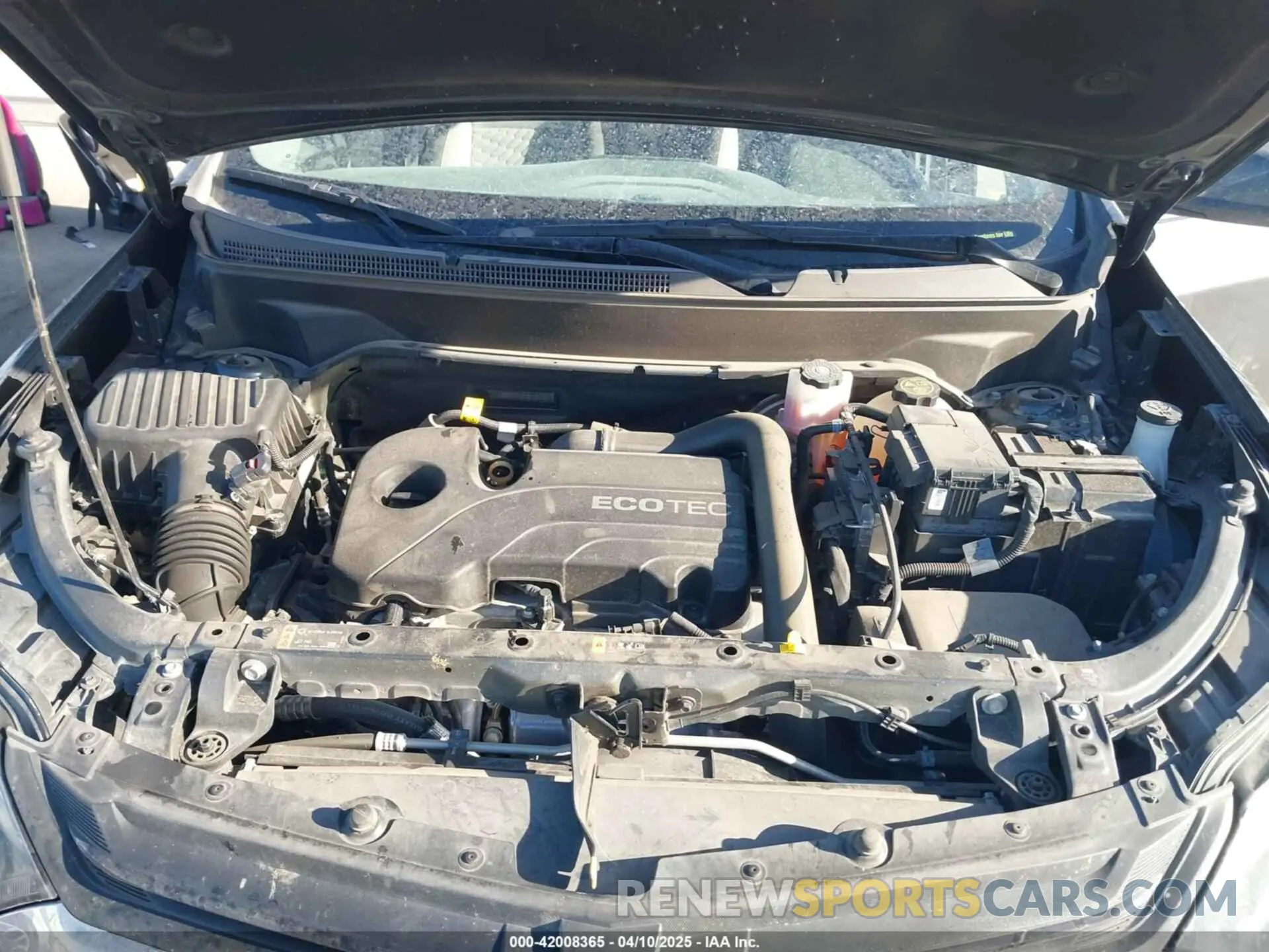 10 Photograph of a damaged car 2GNAXKEV8M6126238 CHEVROLET EQUINOX 2021